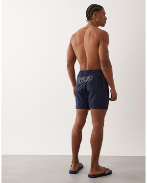 Speedo Classic Logo 16" Volley Swim Short - Blue