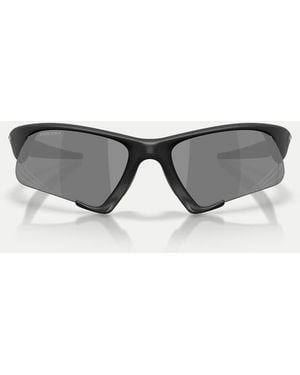 Oakley Suture Jacket Irregular Sunglasses With Mirrored Lens - Black