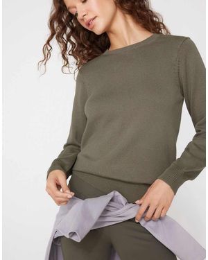 Tezenis Fully-Fashioned Round Neck Jumper - Grey