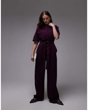 & Other Stories – elastischer jumpsuit - Lila