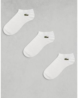 Lacoste – sneakersocken im 3er-pack - Grau