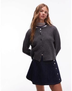 & Other Stories Pure Wool Cardigan - Blue