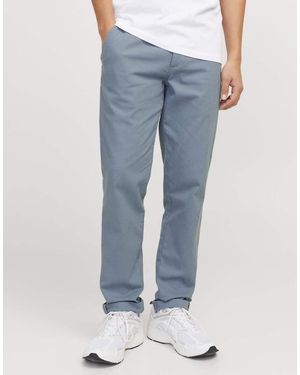 Jack & Jones Pantalones Chinos Azul Pálido De