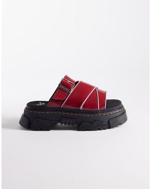 Dr. Martens Mattison Slide Sandal - Red