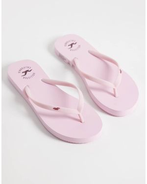 Hollister Chanclas Pastel - Rosa