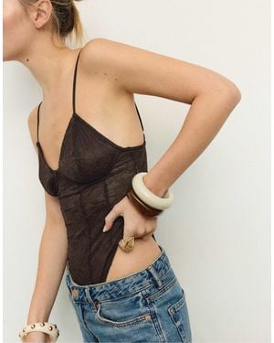 Stradivarius – body - Schwarz
