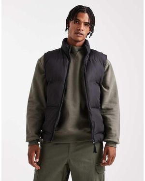 ASOS Piumino Smanicato - Marrone