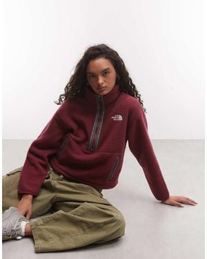 The North Face Fleeski 1/4 Zip - Red
