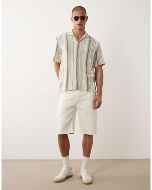 SELECTED Textu Shirt - Natural