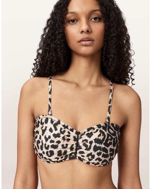 AllSaints – court – bikinioberteil - Schwarz