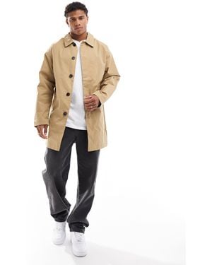 Jack & Jones Water Repellant Mac - Natural