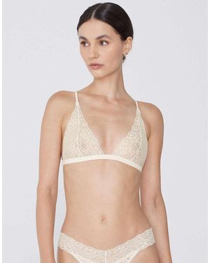 Tezenis Lisbon Unpadded Triangle Bra - Natural