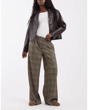 ASOS Tailored Banana Leg Trouser - Multicolour