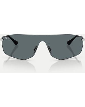 Ray-Ban Alix Irregular Sunglasses With Lens - Blue