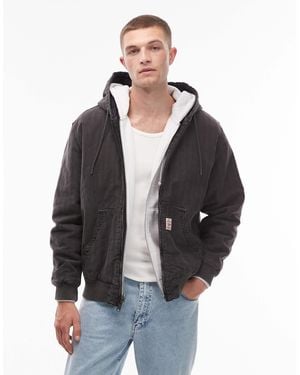 Levi's – workwear capsule – potrero – doppellagige jacke - Grau