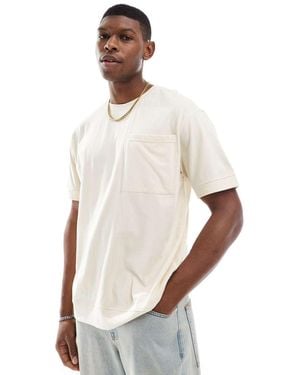 Another Influence Oversized Seam Detail T-shirt - White
