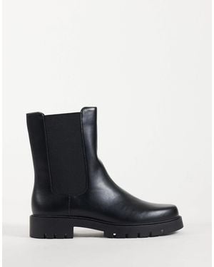 Mango Teen elegante chelsea-boots - Schwarz