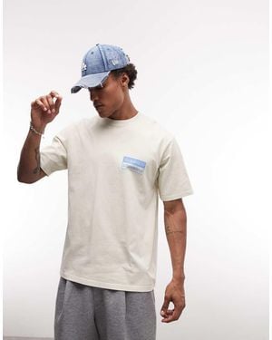 Gramicci Climbing Back Print T-shirt - White