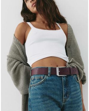 Pull&Bear Basic gürtel - Lila