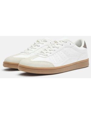 Pull&Bear Retro Trainers - White