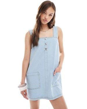 Miss Selfridge Vestito Babydoll - Blu