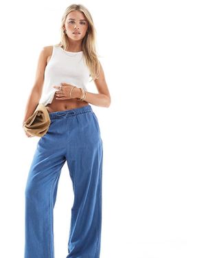 Only Petite Jeans Allacciati - Blu