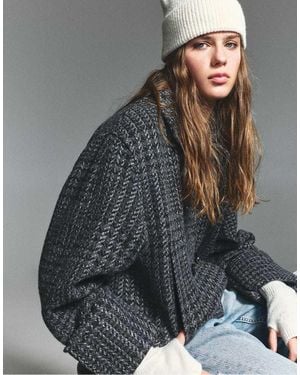 Pull&Bear Knit Beanie - Grey
