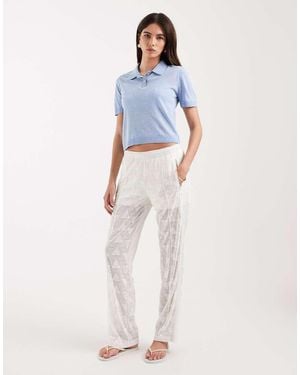 adidas Originals Firebird Classic Lace Trackpants - White