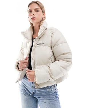 Columbia Puffect Ii Cropped Puffer Jacket - Natural