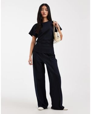 ONLY Wide Leg Trouser Co-ord - Blue