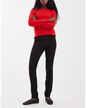 ASOS Tailored Zip Ankle Legging With Side Stripe Detail