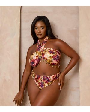 Moda Minx Curve X Alessa Tyrrell-Charles - Marrone