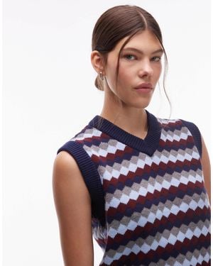 Levi's – charlie – strickpullunder - Blau