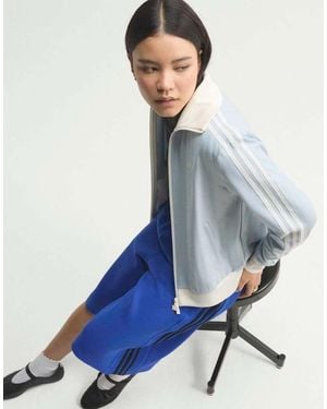 adidas Originals Tracktop Og Tweed - Blue