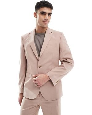 ASOS Slim Suit Jacket - Pink