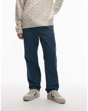 Carhartt Flint Tapered Trousers - Blue