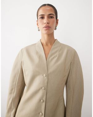 Vila – blazer - Natur