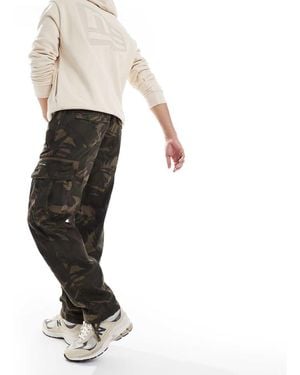Superdry Baggy Parachute Trousers - White