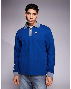 ICECREAM – langärmliges polohemd - Blau