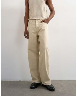 TOPMAN Vaqueros Holgados Y Rígidos-Neutro