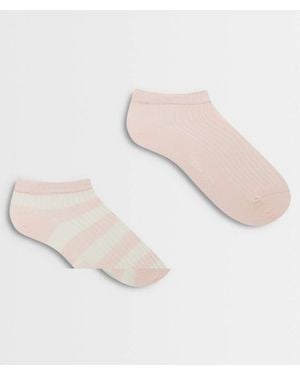 GANT Stripe Socks Two Pack - Natural