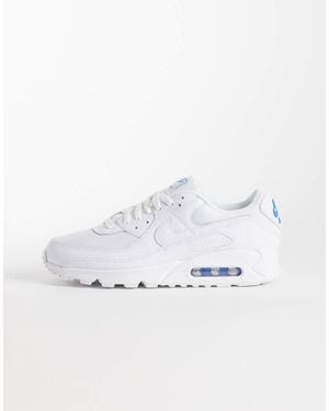Nike Zapatillas En Y Azul Air Max 90 De - Blanco