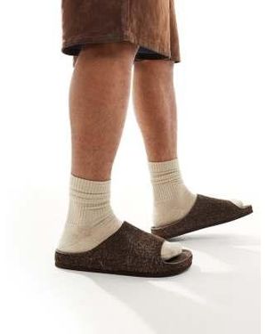 ASOS Slider Sandals - Brown