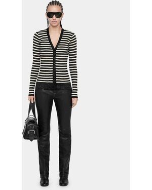 AllSaints Kay Gestreept Vest - Wit