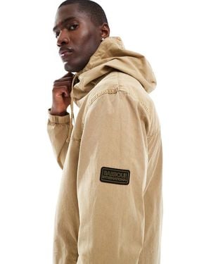 Barbour Buckley Hooded Jacket - Natural