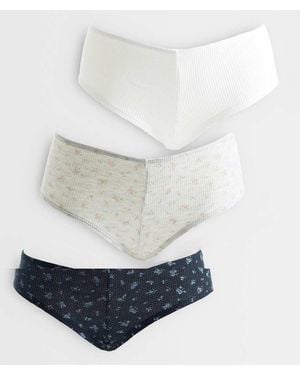 ASOS 3 Pack Waffle Boy Short - White
