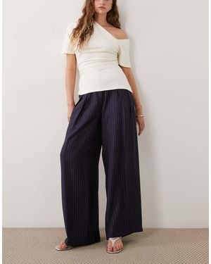 Mango Beli Relaxed Trouser Co-Ord - Blue