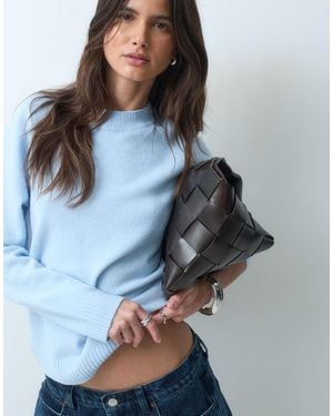 ASOS Basic-pullover mit rundhalsausschnitt - Blau