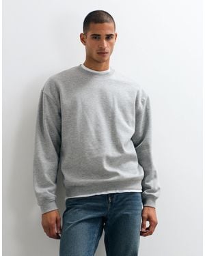 ASOS Essentials Oversized Sweatshirt - Grey