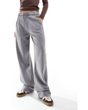 Pull&Bear Wide Leg jogger - Grey